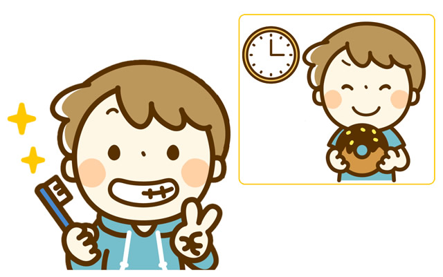 おやつの与え方