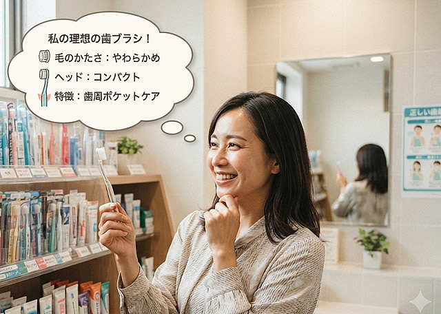 自分に合った歯ブラシ・歯磨剤を選ぶポイント